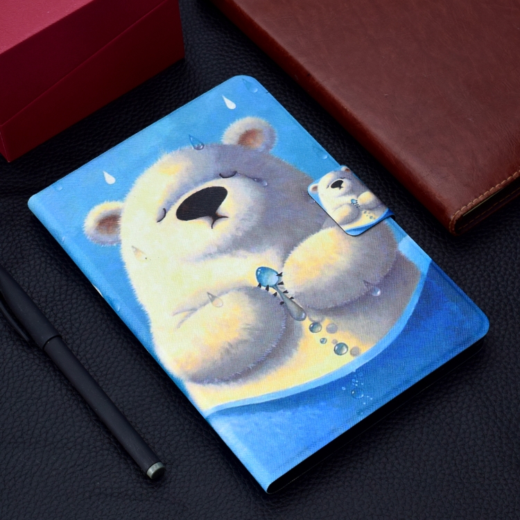 For iPad mini 2024 / mini 6 Coloured Drawing Horizontal Flip Leather Tablet Case with Holder & Card Slot & Sleep / Wake-up Function(Polar Bear) For iPad mini 2024 / mini 6 Coloured Drawing Horizontal Flip Leather Tablet Case with Holder & Card Slot & Sleep / Wake-up Function(Polar Bear)