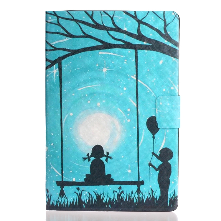 For iPad mini 2024 / mini 6 Coloured Drawing Horizontal Flip Leather Tablet Case with Holder & Card Slot & Sleep / Wake-up Function(Lovers) For iPad mini 2024 / mini 6 Coloured Drawing Horizontal Flip Leather Tablet Case with Holder & Card Slot & Sleep / Wake-up Function(Lovers)