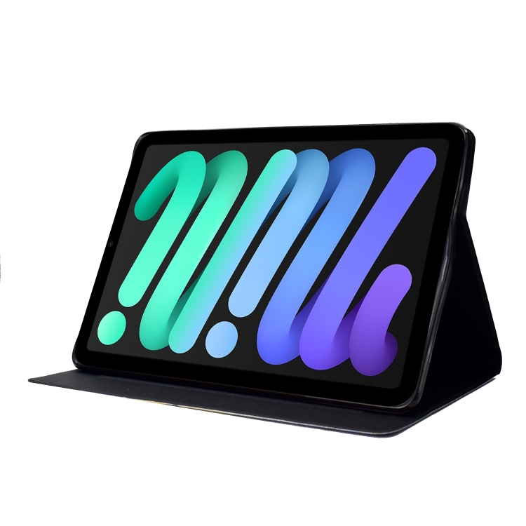 For iPad mini 2024 / mini 6 Coloured Drawing Horizontal Flip Leather Tablet Case with Holder & Card Slot & Sleep / Wake-up Function(Lovers) For iPad mini 2024 / mini 6 Coloured Drawing Horizontal Flip Leather Tablet Case with Holder & Card Slot & Sleep / Wake-up Function(Lovers)