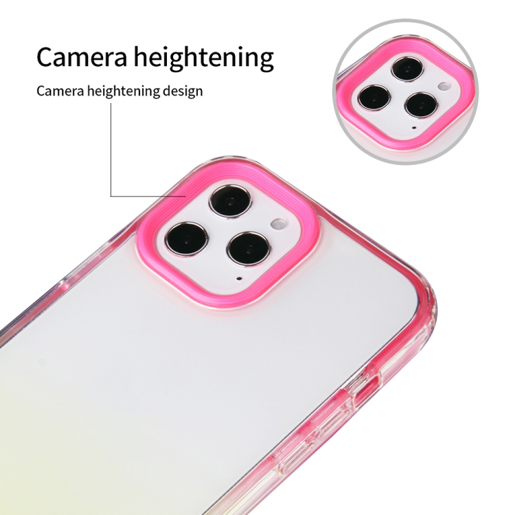 For iPhone 13 mini Candy Gradient Flat Surface TPU + PC Shockproof Case (Purple Blue) For iPhone 13 mini Candy Gradient Flat Surface TPU + PC Shockproof Case (Purple Blue)