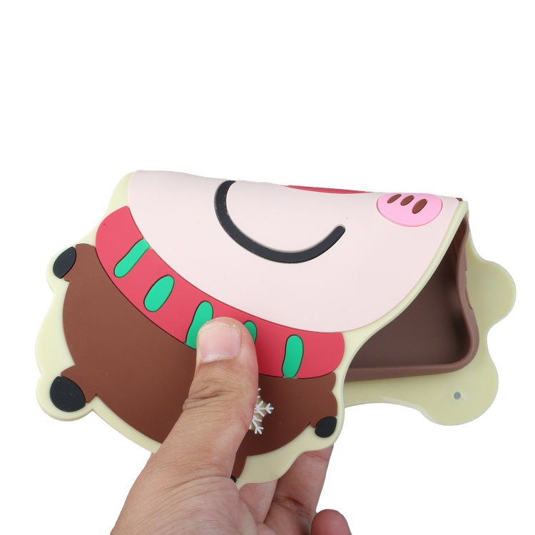 For Samsung Galaxy S20 FE Christmas Series Silicone Shockproof Case with Neck Lanyard(Elk) For Samsung Galaxy S20 FE Christmas Series Silicone Shockproof Case with Neck Lanyard(Elk)