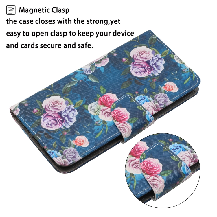 Painted Pattern Horizontal Flip Leather Case with Holder & Card Slot & Wallet For iPhone 11 Pro Max(Fluorescent Rose) Painted Pattern Horizontal Flip Leather Case with Holder & Card Slot & Wallet For iPhone 11 Pro Max(Fluorescent Rose)