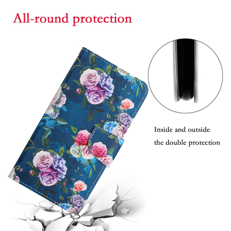 Painted Pattern Horizontal Flip Leather Case with Holder & Card Slot & Wallet For iPhone 11 Pro Max(Fluorescent Rose) Painted Pattern Horizontal Flip Leather Case with Holder & Card Slot & Wallet For iPhone 11 Pro Max(Fluorescent Rose)