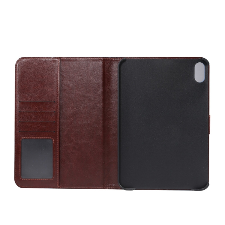 For iPad mini 6 / mini 2024 Flowers Cloth Smart Leather Tablet Case(White) For iPad mini 6 / mini 2024 Flowers Cloth Smart Leather Tablet Case(White)
