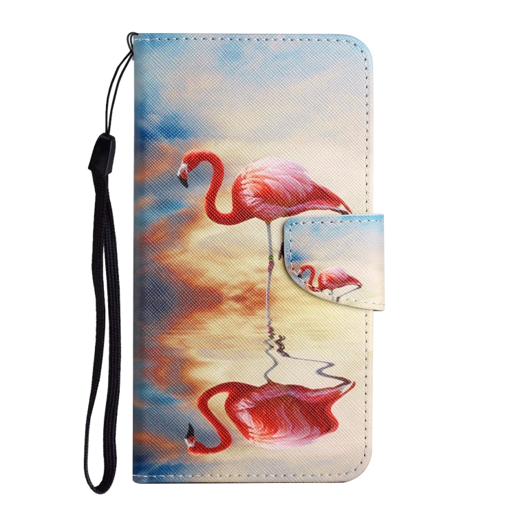 For Samsung Galaxy S21 Ultra 5G Painted Pattern Horizontal Flip Leather Case with Holder & Card Slot & Wallet(Flamingo) For Samsung Galaxy S21 Ultra 5G Painted Pattern Horizontal Flip Leather Case with Holder & Card Slot & Wallet(Flamingo)