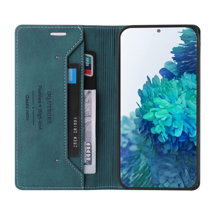 For Samsung Galaxy S20 FE Skin Feel Anti-theft Brush Horizontal Flip Leather Case with Holder & Card Slots & Wallet(Blue) For Samsung Galaxy S20 FE Skin Feel Anti-theft Brush Horizontal Flip Leather Case with Holder & Card Slots & Wallet(Blue)
