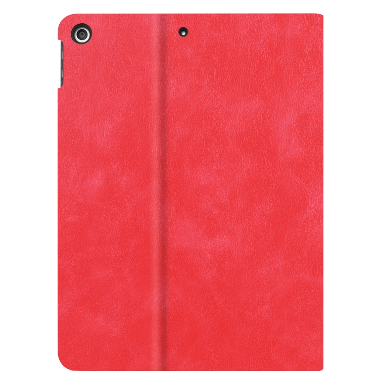 For iPad 10.2 2021 / 2020 / 2019 Cowhide Texture TPU Tablet Horizontal Flip Leather Case with Holder & Sleep / Wake-Up Function & Pen Slot(Red) For iPad 10.2 2021 / 2020 / 2019 Cowhide Texture TPU Tablet Horizontal Flip Leather Case with Holder & Sleep / Wake-Up Function & Pen Slot(Red)