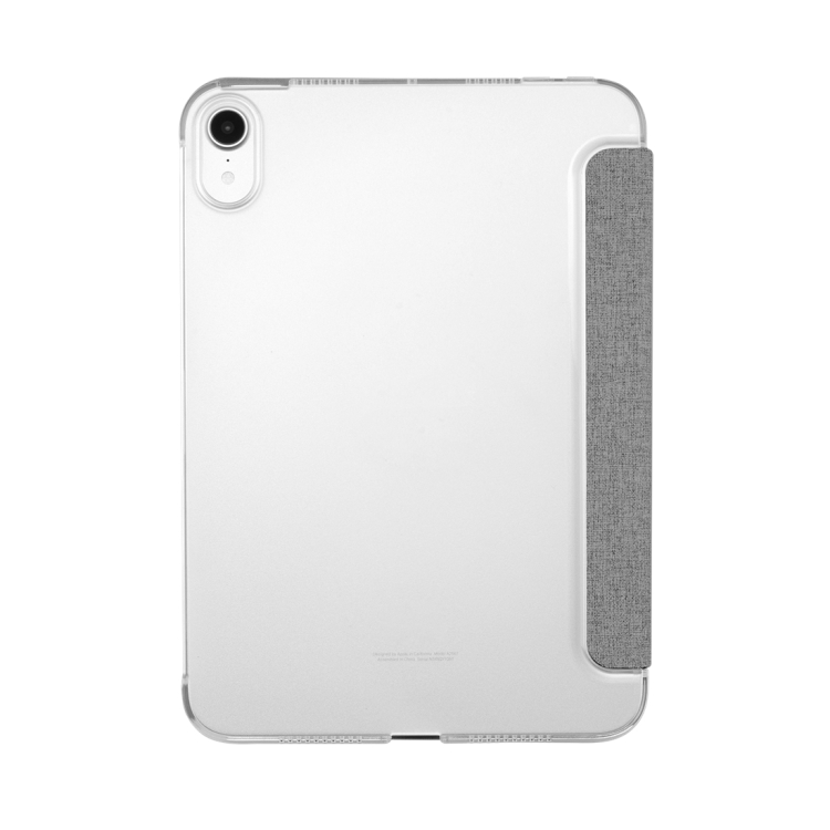 For iPad mini 6 MOMAX PC + PU Horizontal Flip Leather Tablet Case with Holder & Sleep / Wake-up Function(Dark Grey) For iPad mini 6 MOMAX PC + PU Horizontal Flip Leather Tablet Case with Holder & Sleep / Wake-up Function(Dark Grey)