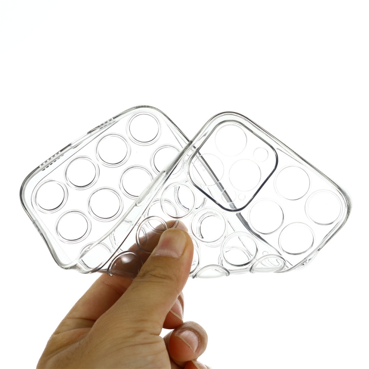 For iPhone 13 mini TPU Full Coverage Shockproof Bubble Case (Transparent) For iPhone 13 mini TPU Full Coverage Shockproof Bubble Case (Transparent)