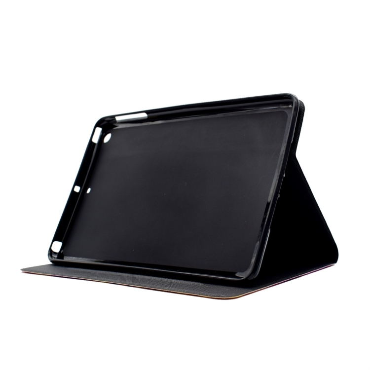 For iPad Mini 1 / 2 / 3 / 4 / 5 TPU Horizontal Flip Leather Case with Holder & Card Slot & Sleep / Wake-up Function(Blue White Stitching) For iPad Mini 1 / 2 / 3 / 4 / 5 TPU Horizontal Flip Leather Case with Holder & Card Slot & Sleep / Wake-up Function(Blue White Stitching)