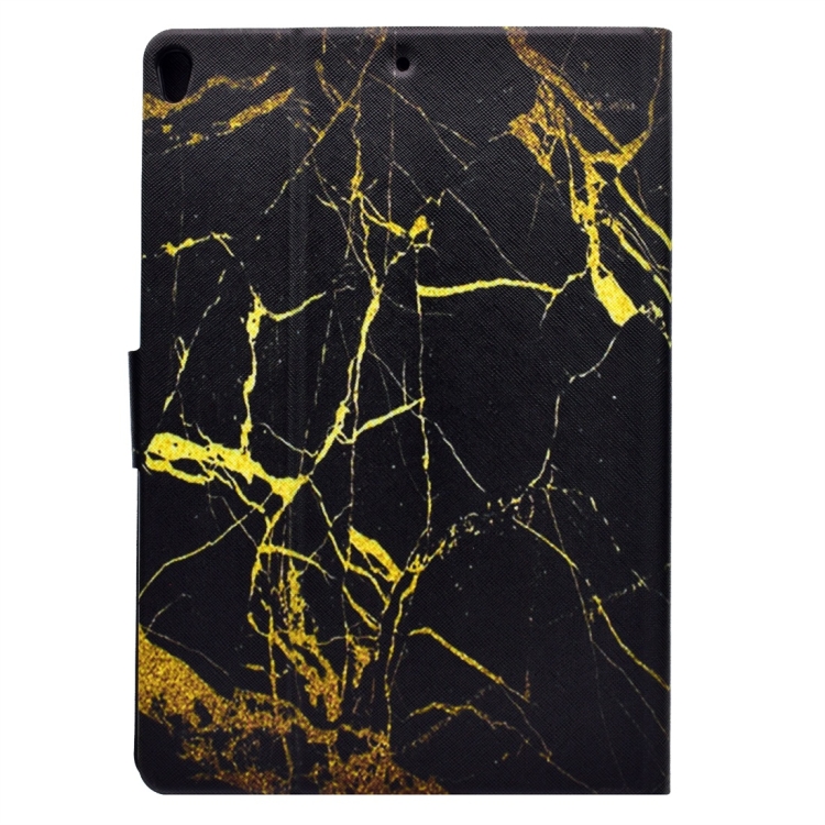 For iPad Pro 10.5 inch TPU Horizontal Flip Leather Case with Holder & Card Slot & Sleep / Wake-up Function(Black Gold) For iPad Pro 10.5 inch TPU Horizontal Flip Leather Case with Holder & Card Slot & Sleep / Wake-up Function(Black Gold)