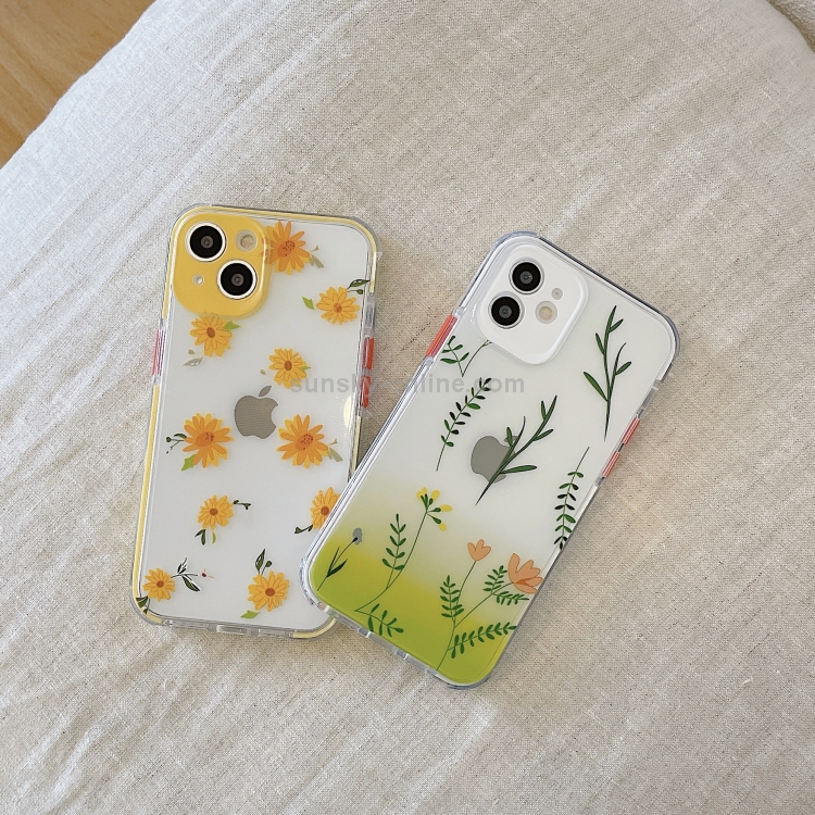 For iPhone 12 Pro Max Shockproof TPU Pattern Protective Case (Small Fresh Flowers) For iPhone 12 Pro Max Shockproof TPU Pattern Protective Case (Small Fresh Flowers)