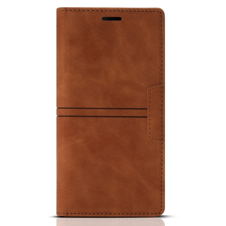 For Samsung Galaxy S21+ 5G Dream Magnetic Suction Business Horizontal Flip PU Leather Case with Holder & Card Slot & Wallet(Brown) For Samsung Galaxy S21+ 5G Dream Magnetic Suction Business Horizontal Flip PU Leather Case with Holder & Card Slot & Wallet(Brown)