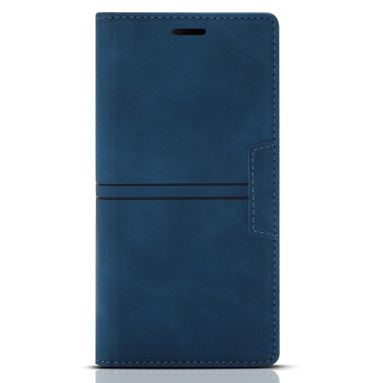 For iPhone SE 2022 / SE 2020 / 8 / 7 Dream Magnetic Suction Business Horizontal Flip PU Leather Case with Holder & Card Slot & Wallet(Blue) For iPhone SE 2022 / SE 2020 / 8 / 7 Dream Magnetic Suction Business Horizontal Flip PU Leather Case with Holder & Card Slot & Wallet(Blue)