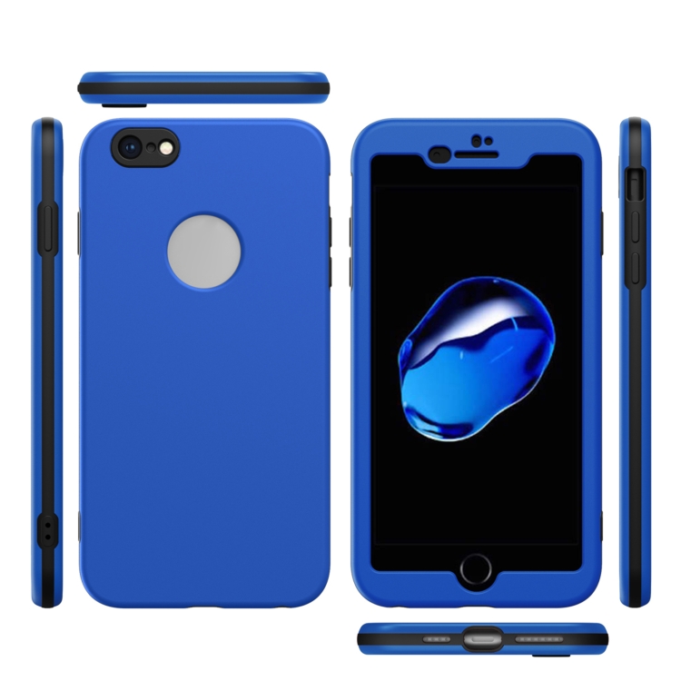 For iPhone 8 / 7 360 Degrees Full Package PC + TPU Combination Case(Black+Pink) For iPhone 8 / 7 360 Degrees Full Package PC + TPU Combination Case(Black+Pink)