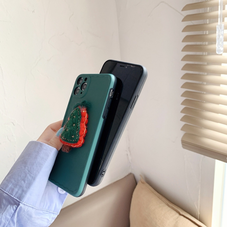 For iPhone 11 Christmas Tree Wave Shockproof TPU Protective Case (Black) For iPhone 11 Christmas Tree Wave Shockproof TPU Protective Case (Black)