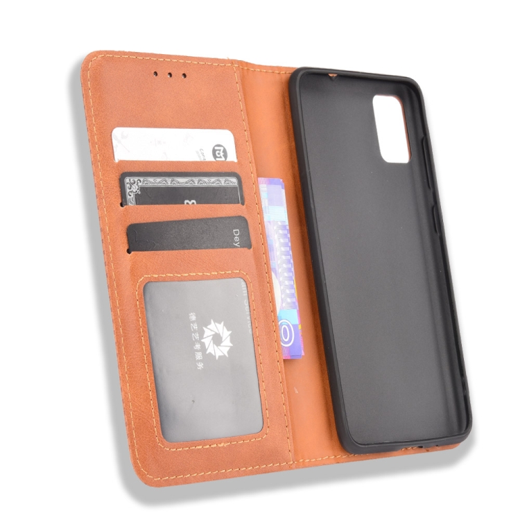 CUSTODIA per ZTE BLADE A52 Cover flip LIBRO STAND magnetica portafoglio