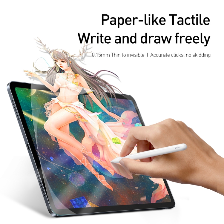 Baseus SGZM010002 0.15mm Full Coverage Paperfeel Screen Protector For iPad mini 2021(Transparent) Baseus SGZM010002 0.15mm Full Coverage Paperfeel Screen Protector For iPad mini 2021(Transparent)