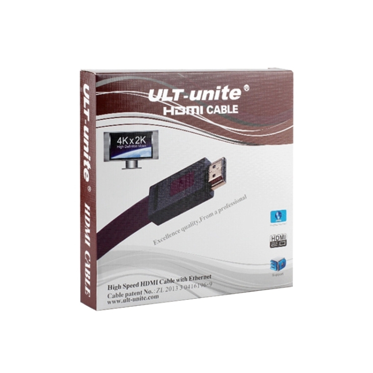 Ult Unite K Ultra Hd Gold Plated Hdmi To Hdmi Flat Cable Cable Length