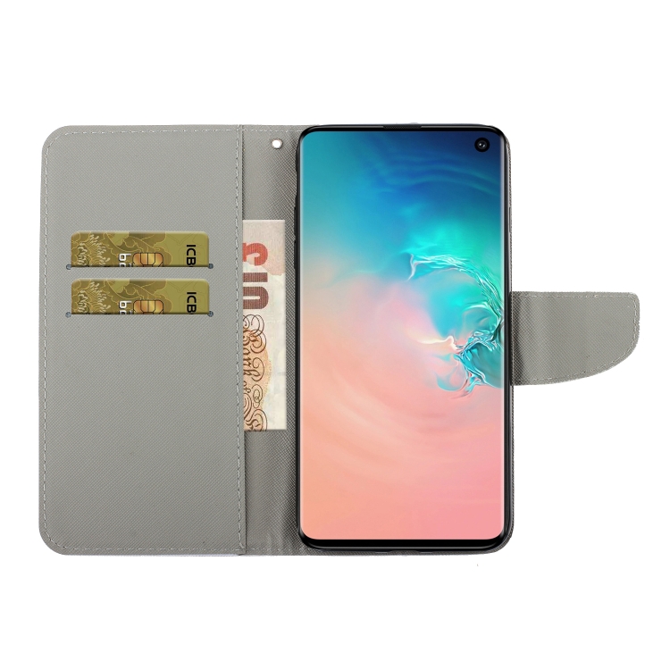 Samsung S10 Plus S10e Leather Case For Galaxy S10e 3D Colored
