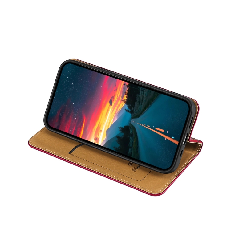 For Samsung Galaxy S22+ 5G Grid Texture Magnetic PU + TPU Horizontal Flip Leather Case with Holder & Card Slot(Red) For Samsung Galaxy S22+ 5G Grid Texture Magnetic PU + TPU Horizontal Flip Leather Case with Holder & Card Slot(Red)