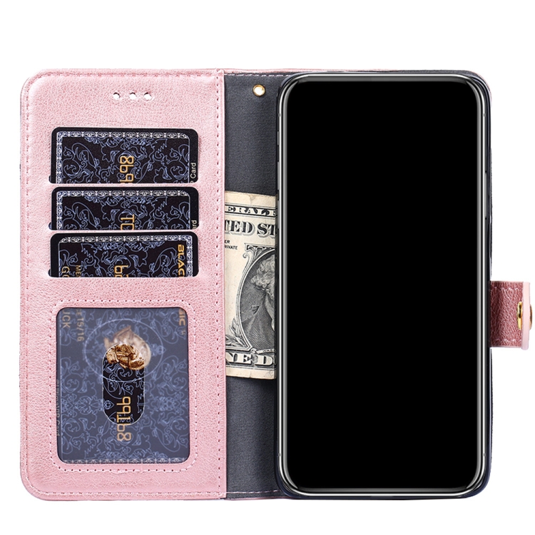 For Samsung Galaxy S22+ 5G Zipper Bag PU + TPU Horizontal Flip Leather Case with Holder & Card Slot & Wallet & Lanyard(Rose Gold) For Samsung Galaxy S22+ 5G Zipper Bag PU + TPU Horizontal Flip Leather Case with Holder & Card Slot & Wallet & Lanyard(Rose Gold)