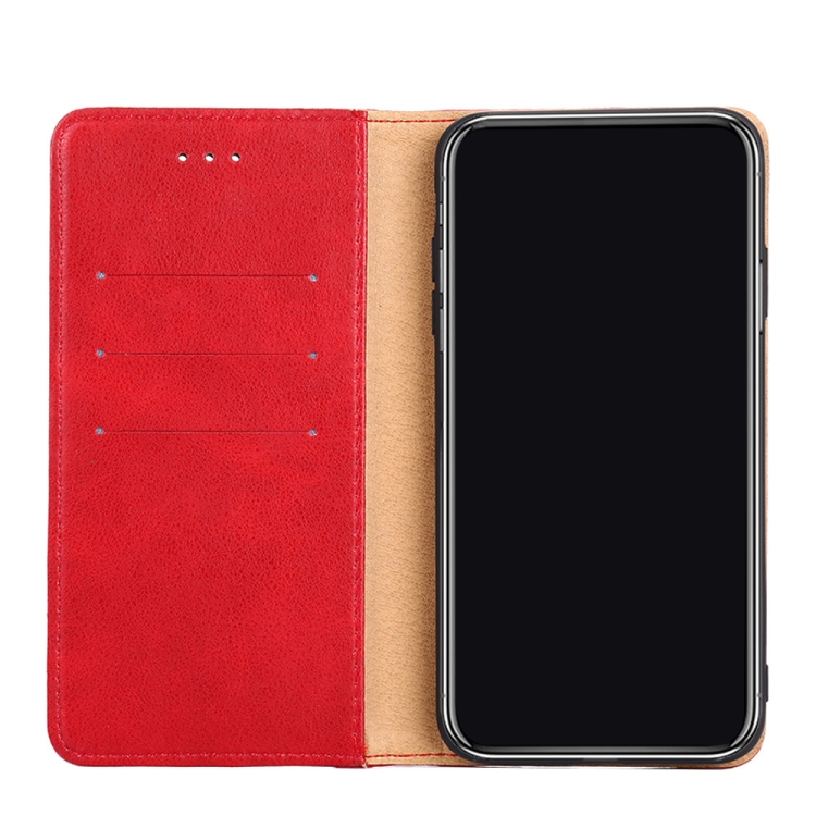 For Samsung Galaxy S22 Ultra 5G Non-Magnetic Retro Texture Horizontal Flip Leather Case with Holder & Card Slots & Wallet(Red) For Samsung Galaxy S22 Ultra 5G Non-Magnetic Retro Texture Horizontal Flip Leather Case with Holder & Card Slots & Wallet(Red)