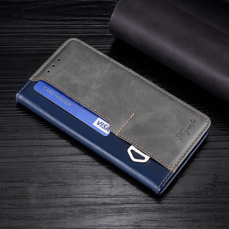 For Samsung Galaxy S22 5G Retro Texture Contrast Color Side Buckle Horizontal Flip Leather Case with Holder & Card Slots & Wallet(Blue + Grey) For Samsung Galaxy S22 5G Retro Texture Contrast Color Side Buckle Horizontal Flip Leather Case with Holder & Card Slots & Wallet(Blue + Grey)
