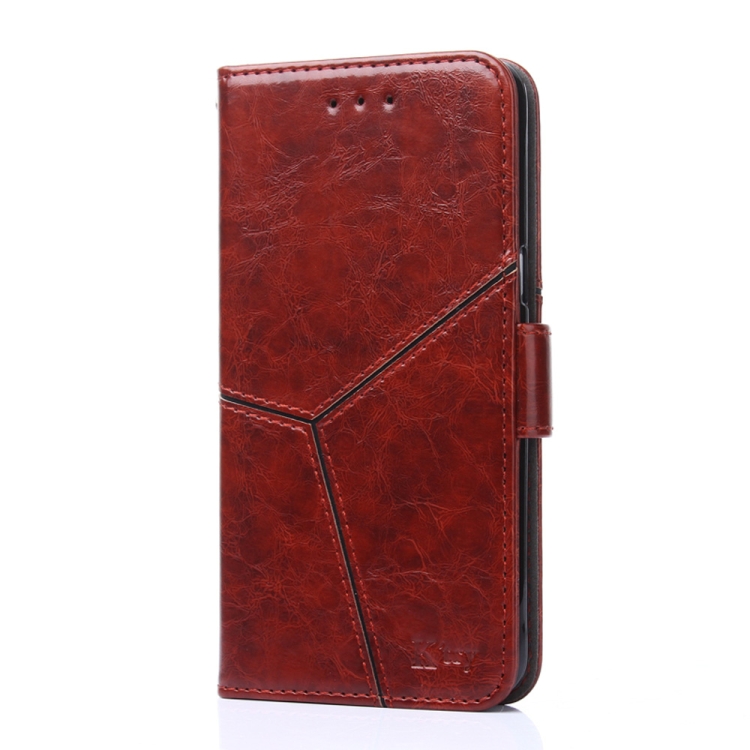 For Samsung Galaxy S22 5G Geometric Stitching Horizontal Flip Leather Case with Holder & Card Slots & Wallet(Dark Brown) For Samsung Galaxy S22 5G Geometric Stitching Horizontal Flip Leather Case with Holder & Card Slots & Wallet(Dark Brown)