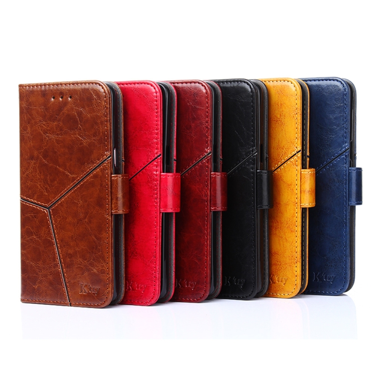 For Samsung Galaxy S22 5G Geometric Stitching Horizontal Flip Leather Case with Holder & Card Slots & Wallet(Dark Brown) For Samsung Galaxy S22 5G Geometric Stitching Horizontal Flip Leather Case with Holder & Card Slots & Wallet(Dark Brown)