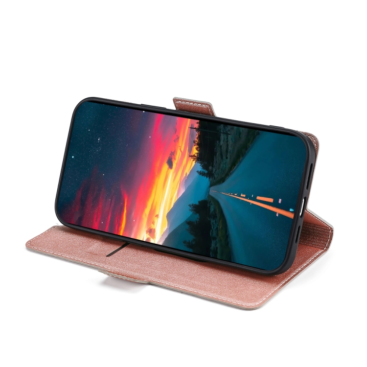 For Samaung Galaxy S22+ 5G Ultra-thin Voltage Buckle PU + TPU Horizontal Flip Leather Case with Holder & Card Slot(Rose Gold) For Samaung Galaxy S22+ 5G Ultra-thin Voltage Buckle PU + TPU Horizontal Flip Leather Case with Holder & Card Slot(Rose Gold)