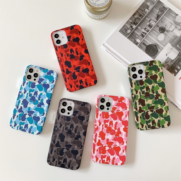 For iPhone 13 mini Camouflage TPU Protective Case (Pink) For iPhone 13 mini Camouflage TPU Protective Case (Pink)
