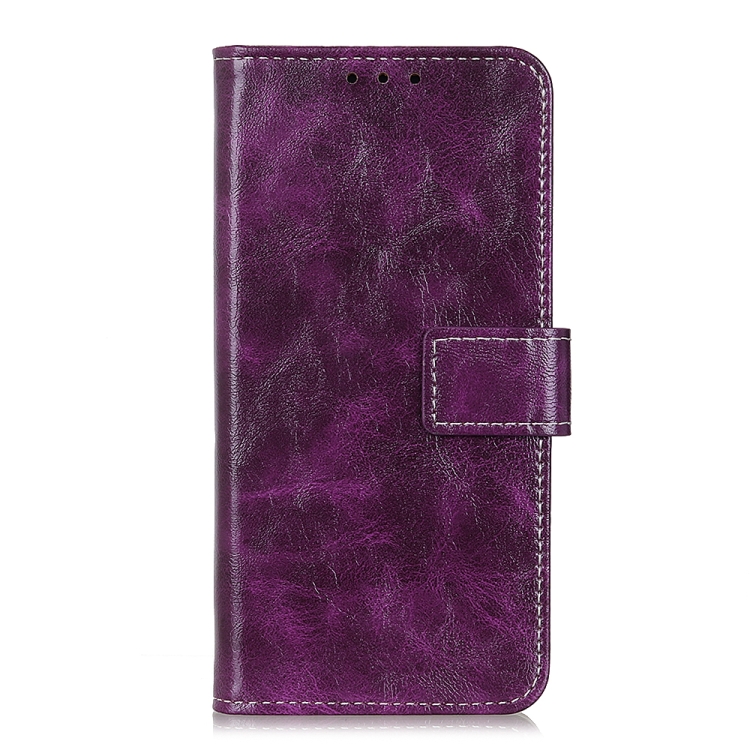 For Samsung Galaxy S22 5G Retro Crazy Horse Texture Horizontal Flip Leather Case with Holder & Card Slots & Photo Frame & Wallet(Purple) For Samsung Galaxy S22 5G Retro Crazy Horse Texture Horizontal Flip Leather Case with Holder & Card Slots & Photo Frame & Wallet(Purple)