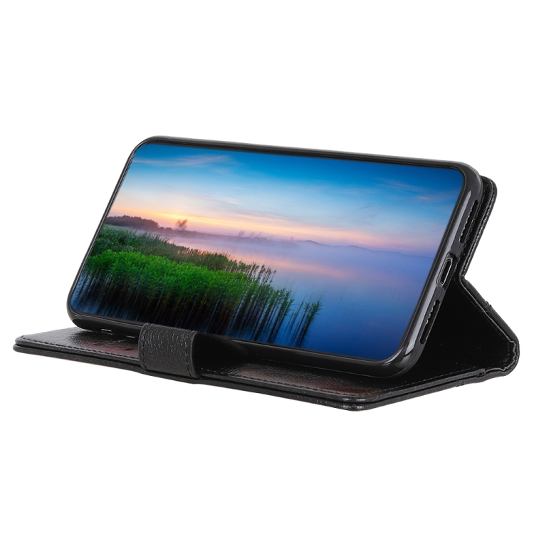For Samsung Galaxy S22 5G Copper Buckle Nappa Texture Horizontal Flip Leather Case with Holder & Card Slots & Wallet(Black) For Samsung Galaxy S22 5G Copper Buckle Nappa Texture Horizontal Flip Leather Case with Holder & Card Slots & Wallet(Black)