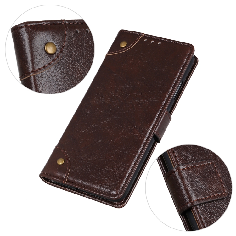 For Samsung Galaxy S22 Ultra 5G Copper Buckle Nappa Texture Horizontal Flip Leather Case with Holder & Card Slots & Wallet(Coffee) For Samsung Galaxy S22 Ultra 5G Copper Buckle Nappa Texture Horizontal Flip Leather Case with Holder & Card Slots & Wallet(Coffee)