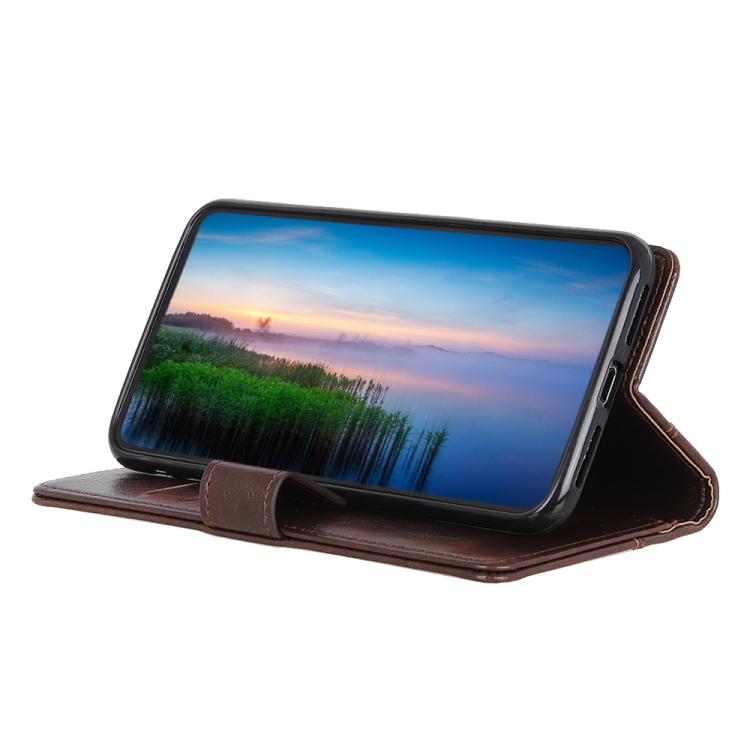 For Samsung Galaxy S22 Ultra 5G Copper Buckle Nappa Texture Horizontal Flip Leather Case with Holder & Card Slots & Wallet(Coffee) For Samsung Galaxy S22 Ultra 5G Copper Buckle Nappa Texture Horizontal Flip Leather Case with Holder & Card Slots & Wallet(Coffee)