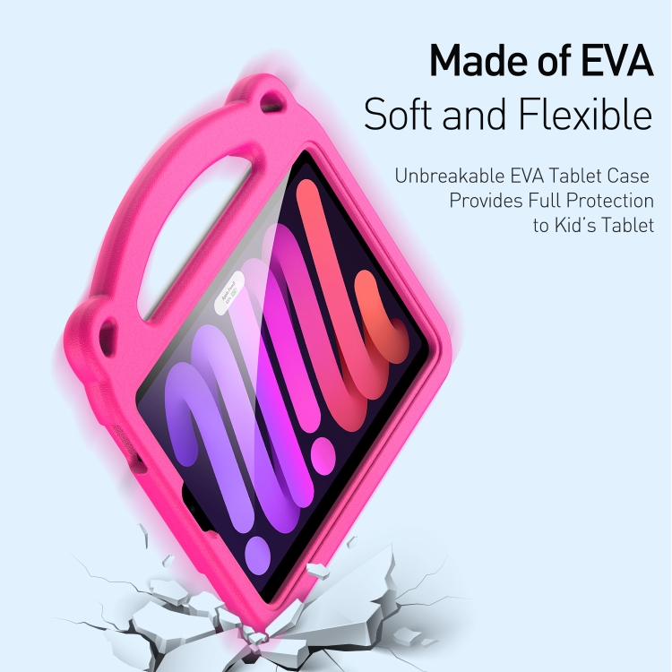 For iPad mini 6 DUX DUCIS PANDA Series Shockproof EVA Tablet Case with Handle & Holder & Pen Slot(Pink) For iPad mini 6 DUX DUCIS PANDA Series Shockproof EVA Tablet Case with Handle & Holder & Pen Slot(Pink)
