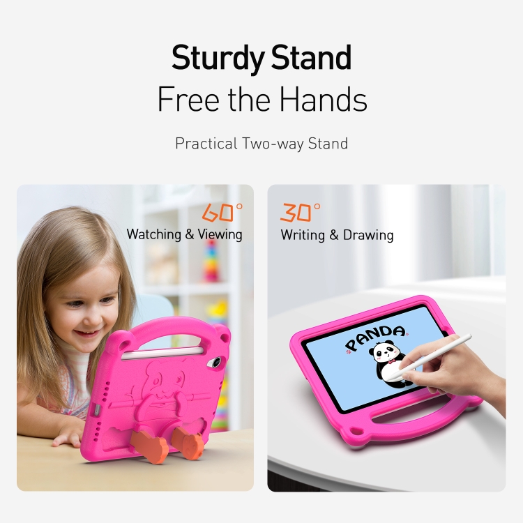 For iPad mini 6 DUX DUCIS PANDA Series Shockproof EVA Tablet Case with Handle & Holder & Pen Slot(Pink) For iPad mini 6 DUX DUCIS PANDA Series Shockproof EVA Tablet Case with Handle & Holder & Pen Slot(Pink)