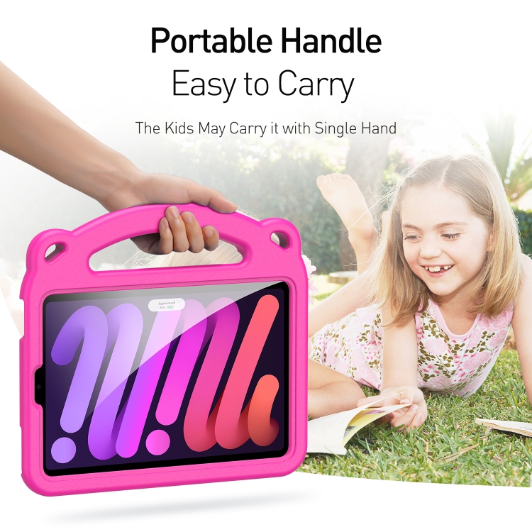 For iPad mini 6 DUX DUCIS PANDA Series Shockproof EVA Tablet Case with Handle & Holder & Pen Slot(Pink) For iPad mini 6 DUX DUCIS PANDA Series Shockproof EVA Tablet Case with Handle & Holder & Pen Slot(Pink)