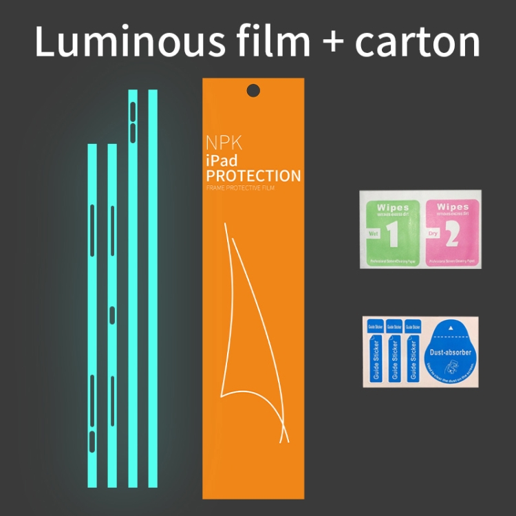 Tablet Side Frame Luminous Protective Film For iPad Pro 12.9 inch 2020 Wifi Version Tablet Side Frame Luminous Protective Film For iPad Pro 12.9 inch 2020 Wifi Version