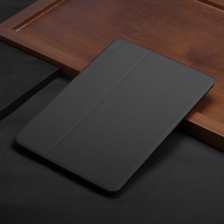 For iPad Pro 11 2020 & 2018 Dual-Folding Horizontal Flip Tablet Leather Tablet Case with Holder & Sleep / Wake-up Function(Black) For iPad Pro 11 2020 & 2018 Dual-Folding Horizontal Flip Tablet Leather Tablet Case with Holder & Sleep / Wake-up Function(Black)