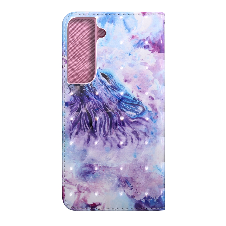 For Samaung Galaxy S22 5G 3D Painted Pattern Horizontal Flip Leather Phone Case with Holder & Lanyard(Roaring Wolf) For Samaung Galaxy S22 5G 3D Painted Pattern Horizontal Flip Leather Phone Case with Holder & Lanyard(Roaring Wolf)