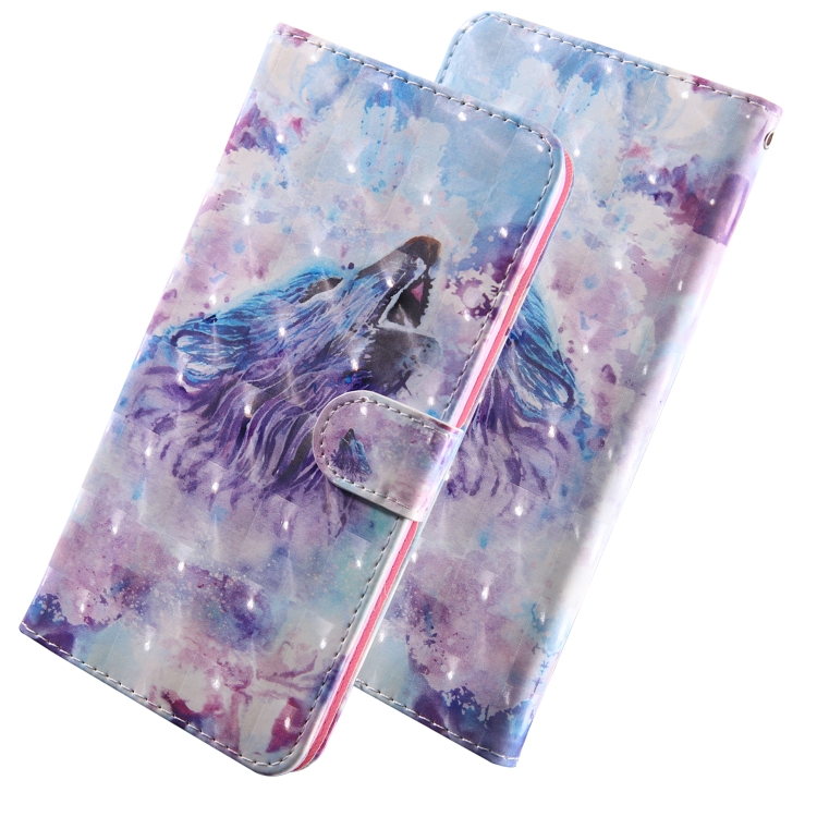 For Samaung Galaxy S22 5G 3D Painted Pattern Horizontal Flip Leather Phone Case with Holder & Lanyard(Roaring Wolf) For Samaung Galaxy S22 5G 3D Painted Pattern Horizontal Flip Leather Phone Case with Holder & Lanyard(Roaring Wolf)