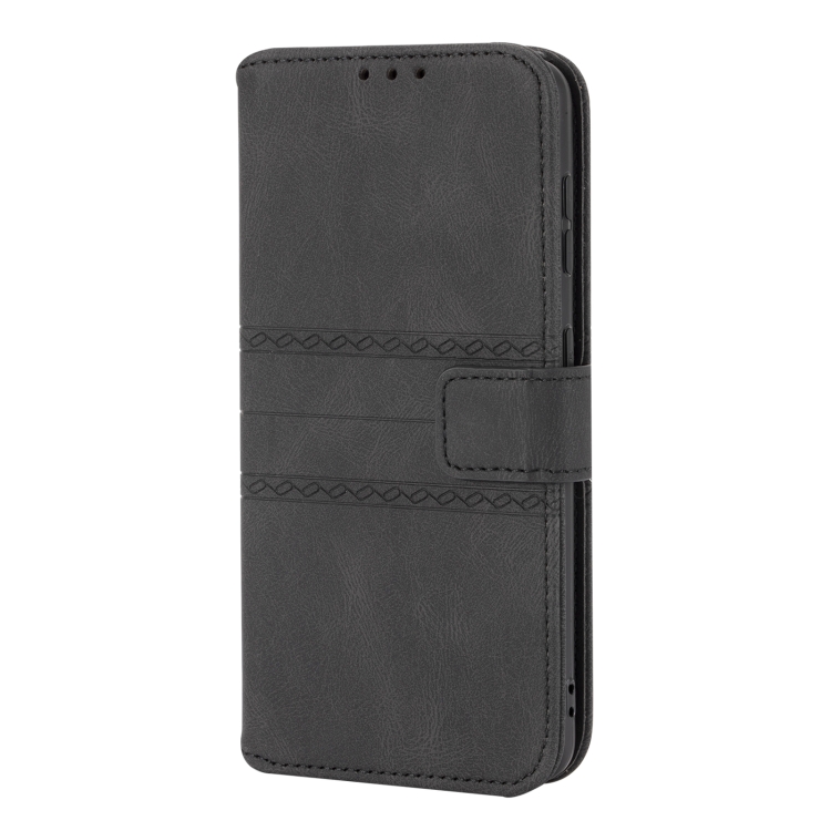 For Samaung Galaxy S22 5G Embossed Striped Magnetic Buckle PU + TPU Horizontal Flip Phone Leather Case(Black) For Samaung Galaxy S22 5G Embossed Striped Magnetic Buckle PU + TPU Horizontal Flip Phone Leather Case(Black)