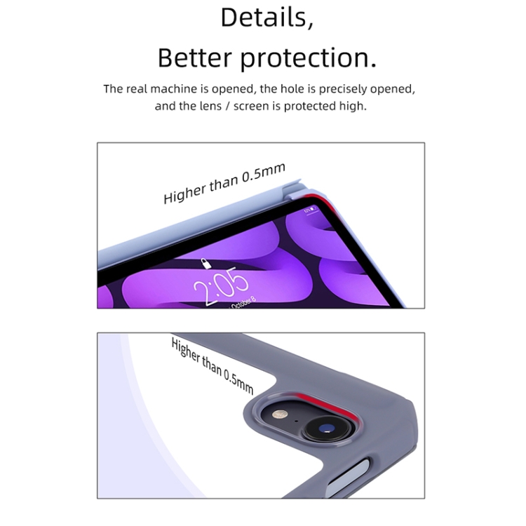 For iPad mini 6 / mini 2024 Mutural Pinyue Series Horizontal Flip Tablet Case with Holder & Pen Slot & Sleep / Wake-up Function(Purple) For iPad mini 6 / mini 2024 Mutural Pinyue Series Horizontal Flip Tablet Case with Holder & Pen Slot & Sleep / Wake-up Function(Purple)