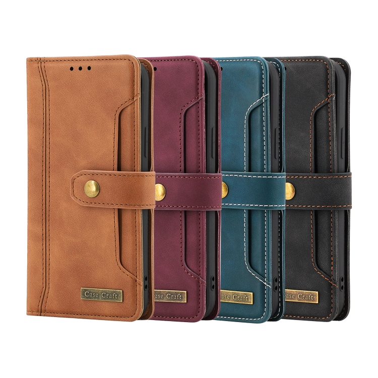 For iPhone SE 2022 / SE 2020 / 8 / 7 Copper Buckle Horizontal Flip Leather Phone Case with Holder & Card Slots & Wallet(Brown) For iPhone SE 2022 / SE 2020 / 8 / 7 Copper Buckle Horizontal Flip Leather Phone Case with Holder & Card Slots & Wallet(Brown)