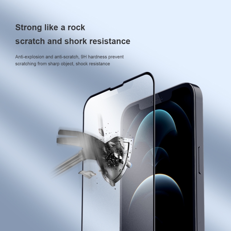For iPhone 13 Pro Max NILLKIN Fog Mirror 0.33mm 9H Full Screen Matte Tempered Glass Film For iPhone 13 Pro Max NILLKIN Fog Mirror 0.33mm 9H Full Screen Matte Tempered Glass Film