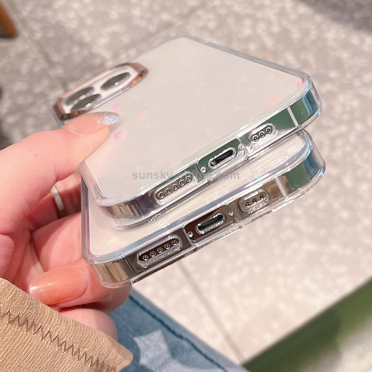 For iPhone 11 Pro Max Colorful Laser Electroplating Shockproof Phone Case (Lingge) For iPhone 11 Pro Max Colorful Laser Electroplating Shockproof Phone Case (Lingge)