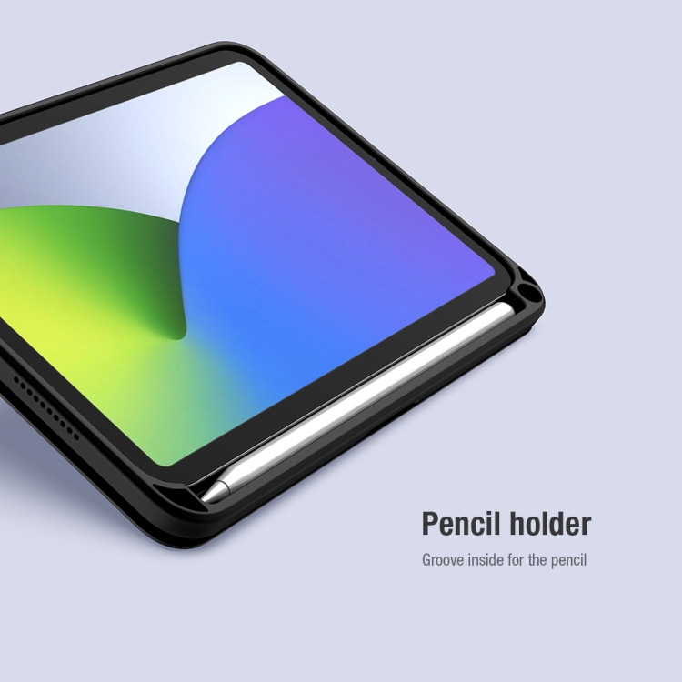 For iPad mini 6 NILLKIN Horizontal Flip Tablet Case with Holder & Pen Slot & Sleep / Wake-up Function(Green) For iPad mini 6 NILLKIN Horizontal Flip Tablet Case with Holder & Pen Slot & Sleep / Wake-up Function(Green)
