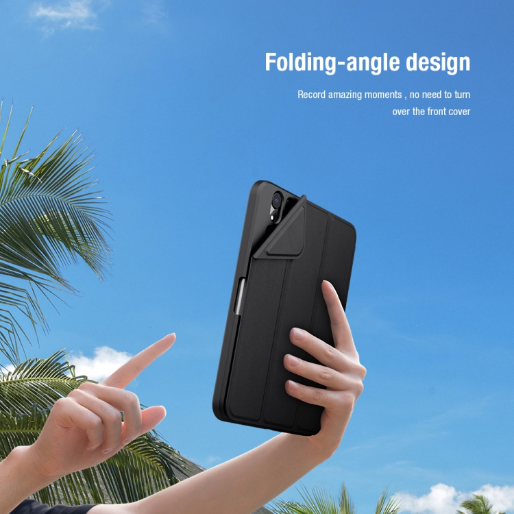 For iPad mini 6 NILLKIN Horizontal Flip Tablet Case with Holder & Pen Slot & Sleep / Wake-up Function(Green) For iPad mini 6 NILLKIN Horizontal Flip Tablet Case with Holder & Pen Slot & Sleep / Wake-up Function(Green)